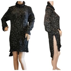 Zara long knit sweater.